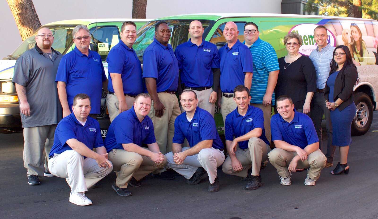 The Brimley's Chem-Dry Team