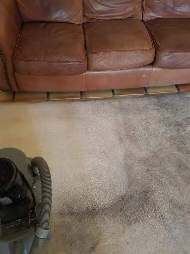 Before and after cleaning result 4