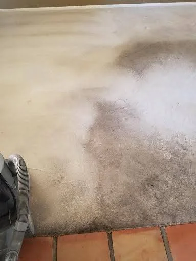 Before and after cleaning result 5