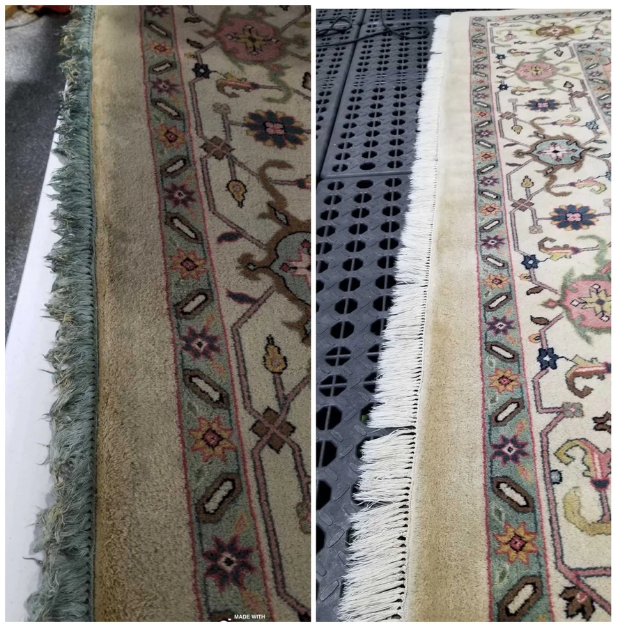 Before and after cleaning result 11