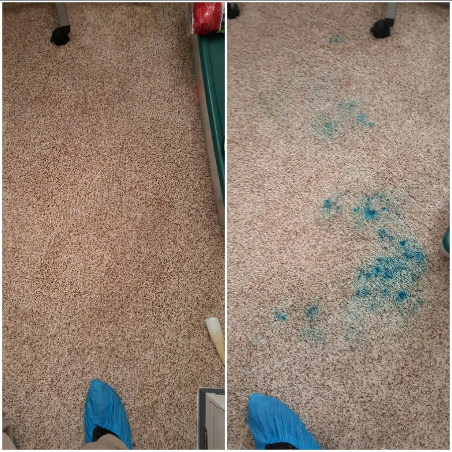 Before and after cleaning result 12